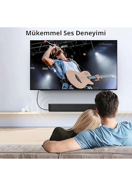 Fiber Optik Ses Kablosu Siyah 1.5 Metre modelleri