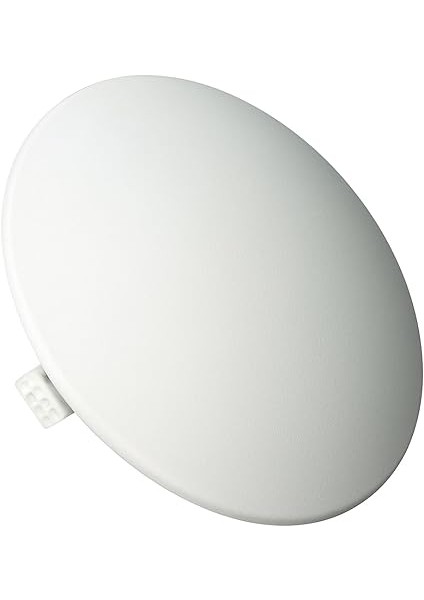 Bombeli Buat Kapak | 9 cm Plastik Lüks Buat Kapağı Beyaz | LBK.0992 Elektrik Tesisat Kapağı fiyatları