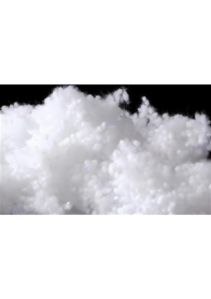 Boncuk Elyaf Yapışma Yapmaz Yıkanabilir - Premium Kalite - 250 Gram Beyaz