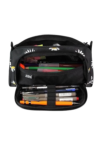 Prıme Xl-Lastik Ayraçlı Iki Bölmeli Kalem Kutusu (Papatya) fırsatları