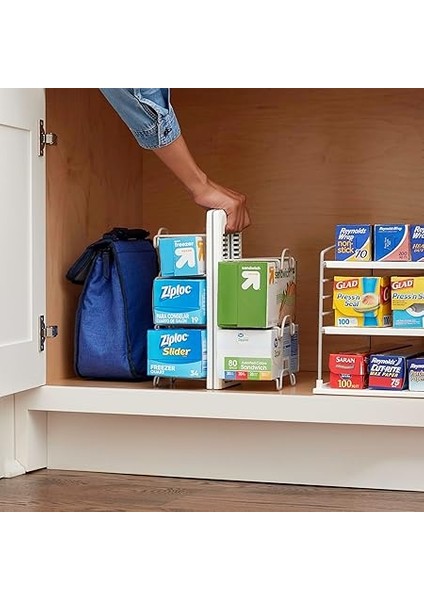 50173 Wrapstand Kitchen Wrap Box Düzenleyici, Tek Boy, New Caddy indirimleri