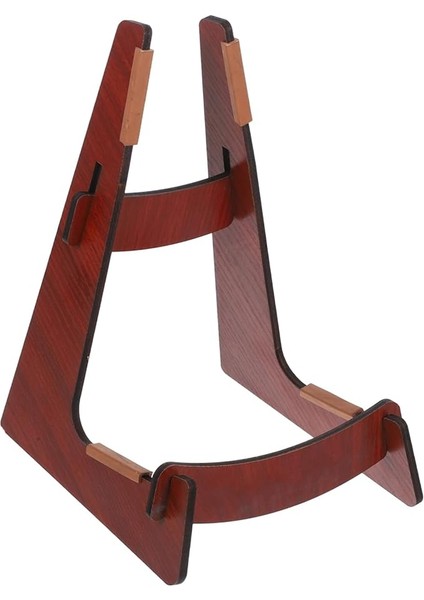 Ahşap Gitar Standı Katlanır Zemin Gitar Ukulele ve Mandolin Için Taşınabilir Müzik Aleti Rafı Ev ve Mağaza Kullanımı