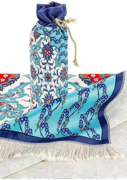 Online Ipek Dokulu Taşıma Çantalı Seccade (Desen 9) fiyatları