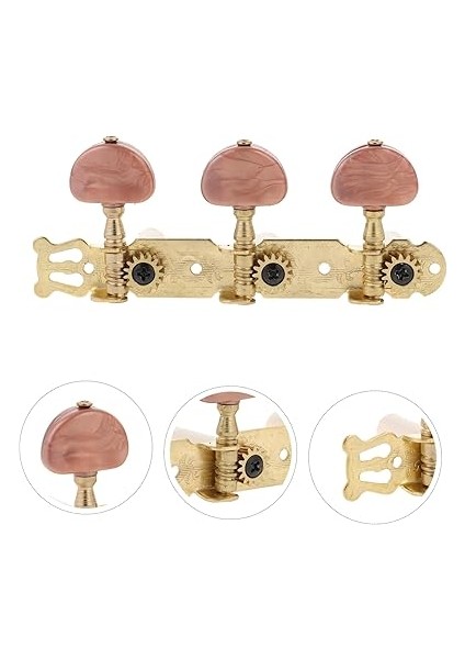 6 Telli Gitar Akort Burguları Klasik Gitar Akort Makinesi fırsatları