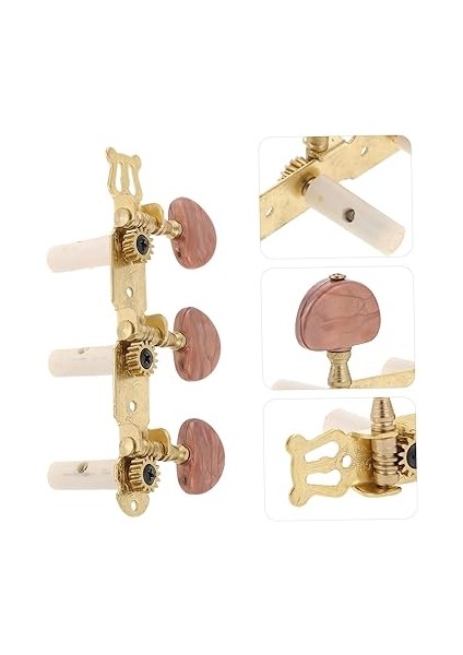 6 Telli Gitar Akort Burguları Klasik Gitar Akort Makinesi indirimleri