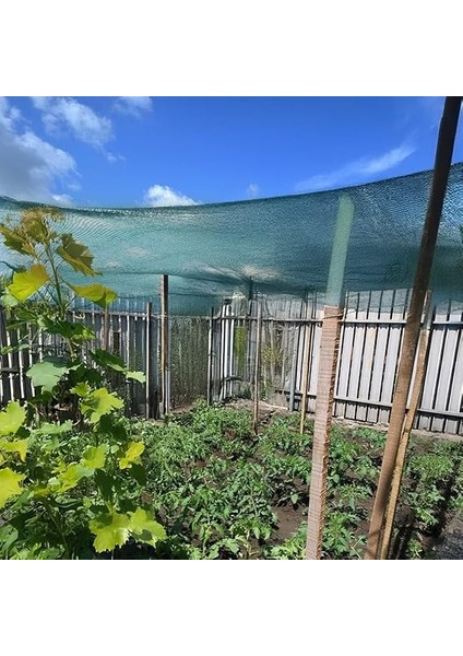 Gölgelik File -%40'lık Şeritli ve Halkalı - Yeşil File - Kümes Çevirme Filesi - 1 M x 1 M fırsatları