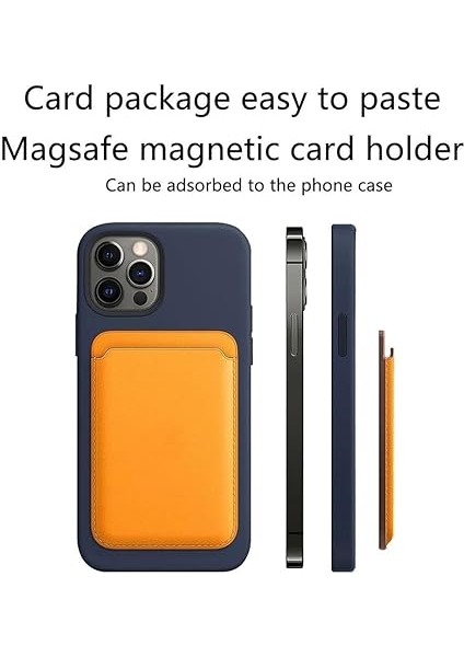Magsafe Cüzdan Kartlık Deri Güçlendirilmiş Mıktanıs,iphone 16/15/14/13/12 ile Uyumlu fırsatları