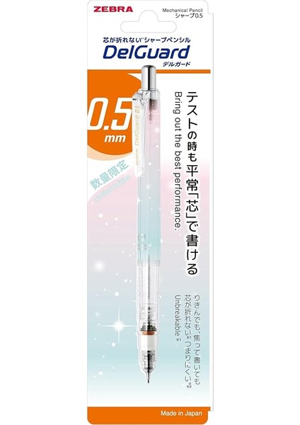 Delguard Suyasuya Versatil Kalem 0.5mm Pembe Mavı Govde