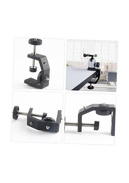 Mikrofon Standı Için Masa Klipsi Dayanıklı Alüminyum Taban ile Güçlü Sabitleme Şık Tasarım Kolay Kurulum ve Kullanım Için Masa Aksesuarı fırsatları