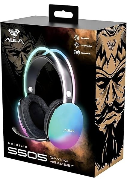 S505 Rgb USB Gaming Mikronfonlu Oyuncu Kulaklığı Siyah indirimleri