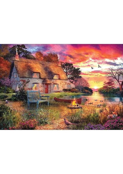 Puzzle - Yaz Akşamı / 260 Parça Puzzle, #3337