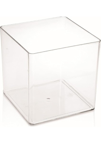 Saksı 2,8 Litre 15 cm Şeffaf Kristal Saksı