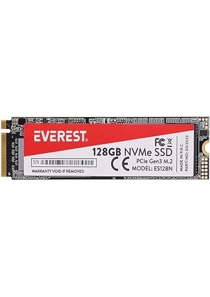 ES128N 128GB 3D Nand Flash 1400MB/1200MB Pcıe Gen3 Nvme M.2 SSD (Solid State Drive) fiyatları