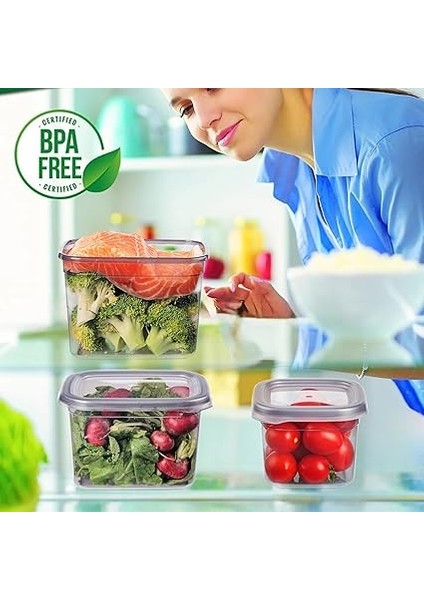 Adet 72 Parça 1,2-2,0-3,2 Litre Dikdörtgen Erzak Bakliyat Saklama Kabı Seti 60 Etiketli Çeyiz Set fırsatları