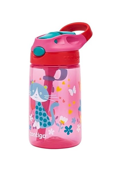 Gizmo Flip Kedicikler Tritan Çocuk Suluğu 420 ml Pembe fiyatları