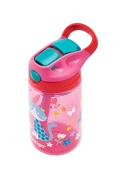 Gizmo Flip Kedicikler Tritan Çocuk Suluğu 420 ml Pembe fırsatları