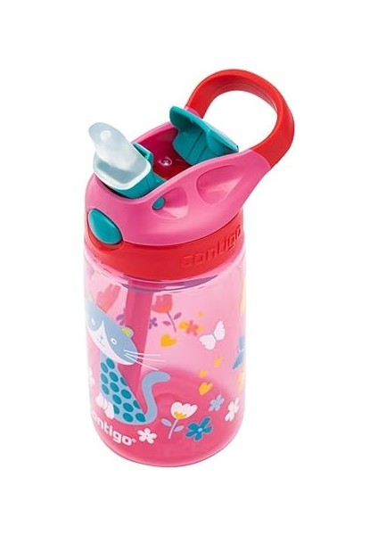 Gizmo Flip Kedicikler Tritan Çocuk Suluğu 420 ml Pembe indirimleri