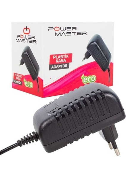 PM-4531 12 Volt - 2 Amper Plastik Kasa Priz Tipi Adaptör 5.5 * 2.5 Uç * Mini Cihaz Adaptörü modelleri