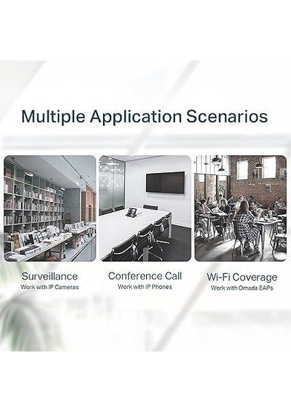 TL-SG1005P, 5-Port Gigabit Desktop Switch With 4-Port Poe+ fırsatları