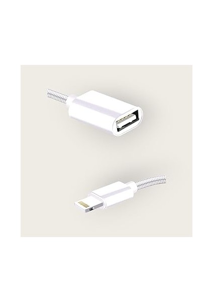 Ky 227 Lightning To USB Flash Cable - iphone ile Uyumlu Cihazınıza Flash Bellek Takmanızı Sağlar Ios Otg fiyatları