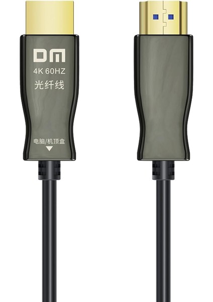 HI040 4K 60Hz 2k 144Hz HDMI 2.0 Fiber Optik Görüntü ve Ses Aktarım Kablosu 40 Metre