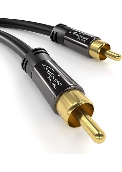 – 3m – Cinch Derin Bas Hoparlör Kablosu, 1x1 Cinch/rca, Ses/dijital/video (Koaksiyel Kablo, Rca Fişi/fiş, Amplifikatör/hifi, Ses Sinyali Veya Kompozit Video Için, 75 Ohm, Siyah) fiyatları