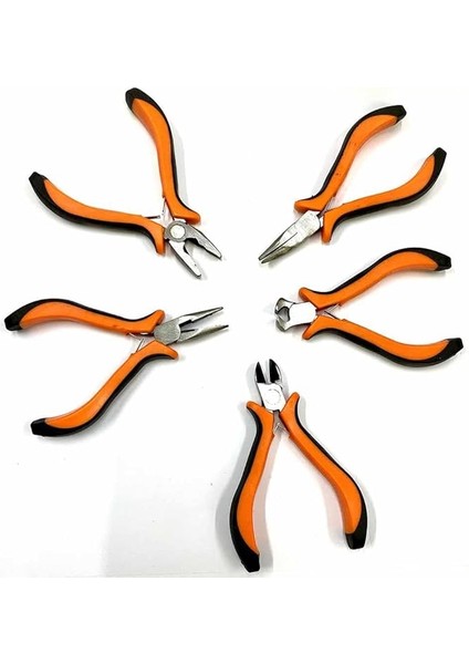 Seti 5 Li (Yankeski - Karga Burun - Yuvarlak - Eğik - Kerpeten)