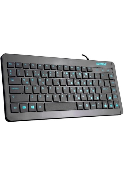 KB-410 Siyah USB Q Mini Klavye