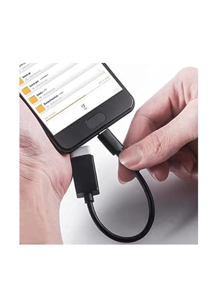 PX-515 Type-C To Usb3.0 Otg Çevirici 15CM (Erkek-Dişi) (Iphone 15/16 ve Type C Otg Tüm Cihazlar ile Uyumlu) modelleri