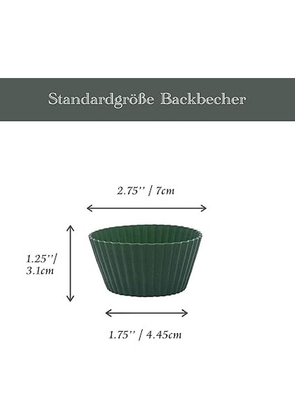 Home Muffin Pişirme Kalıbı 12 Adet Silikon Kek Kalıbı Cupcake Çikolata ve Sade Kek (12 Adet) fırsatları