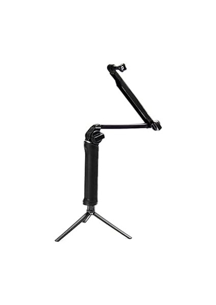 Aksiyon Kameralar ve Gopro ile Uyumlu Monopod Çubuğu Stand Mini Tripod 3in1 modelleri