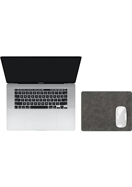 Navada - Gaming Oyuncu Gamer Hakiki Deri Mouse Pad, Deri Fare Altlığı, Hakiki Deri Ped, Dayanıklı Kaymaz Taban, Ofis Tipi Mouse Ped (Gri) indirimleri