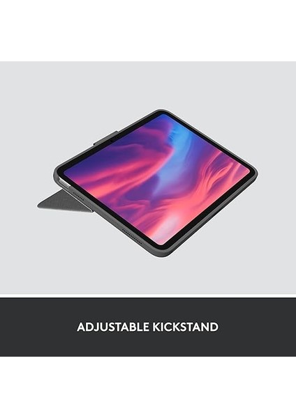 Combo Touch Ayrılabilir 10. Nesil iPad Klavye Kılıfı, Büyük Hassas Izleme Pedi, Tam Boy Arkadan Aydınlatmalı Klavye ve Akıllı Konektör Teknolojisi, Siyah indirimleri