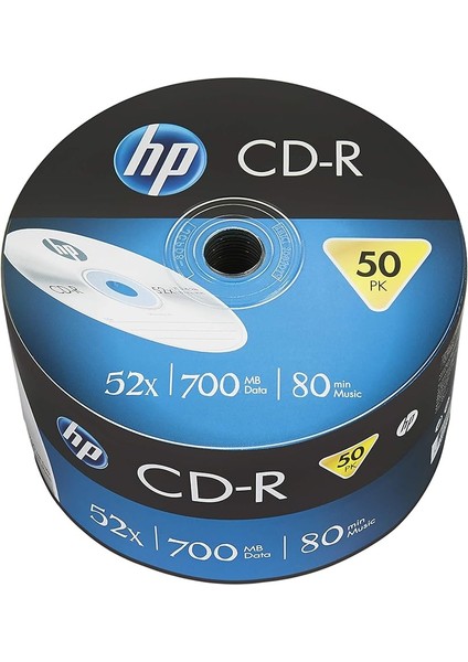 Cd-R 700MB-80MIN 52X 50LI Shrink