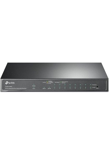 TL-SG1210MPE, 10-Port Gigabit Easy Smart Switch With 8-Port Poe+