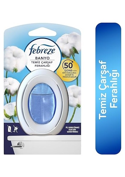 Hava Ferahlatıcı Banyo Oda Kokusu Temiz Çarşaf Ferahlığı fiyatları