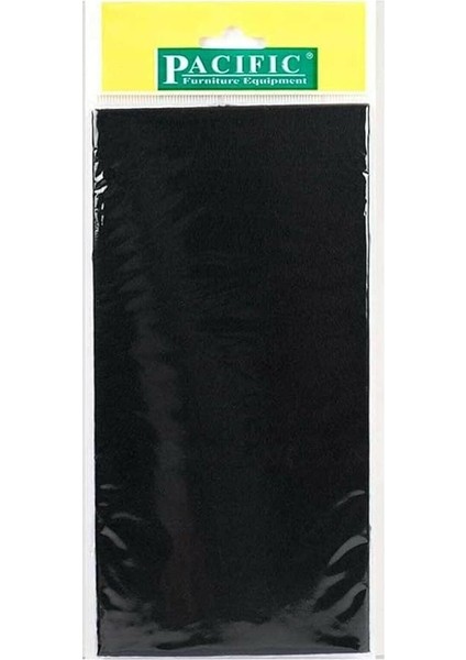 Altı Yapışkanlı Zemin Koruyucu Ses Kesici Keçe Felt 120X240 mm Siyah
