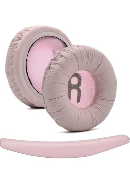 Jbl Kulaklık Pedi 450/460/500/510 Bt Tune 600T250/300 Uyumlu Jbl Kulaklık Süngeri +Yastığı Takımı Pembe