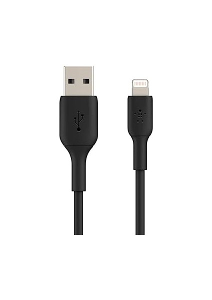 Lightning Kablosu (Iphone, Ipad, Airpod'lar Için Boost Charge Lightning - USB Kablosu) Mfi Sertifikalı iPhone Şarj Kablosu (1 M, Siyah) modelleri