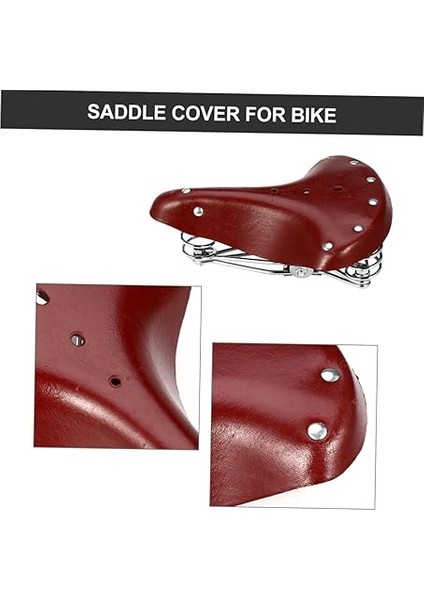 Vintage Klasik Bisiklet Selesi - Rahat Pu Deri Koltuğu - Retro Cruiser Yol Touring Bmx Için modelleri