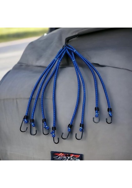 8 Kancalı Ahtapot Araç Gergisi Örümcek Bagaj Lastiği