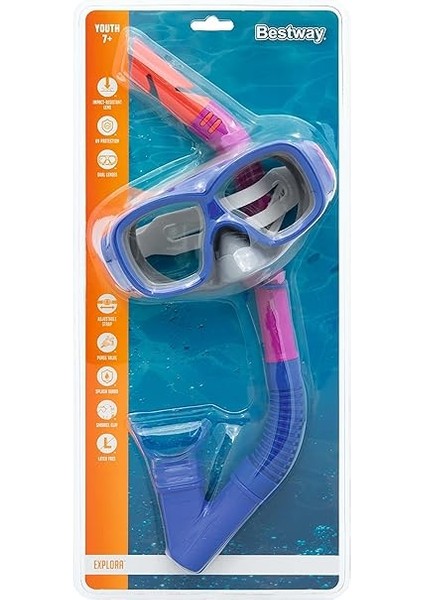 Explora Kids 7+ Şnorkel Maskesi fırsatları
