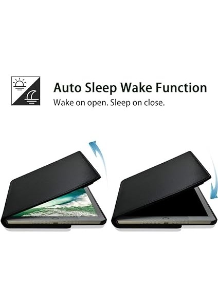 iPad ile Uyumlu 7.nesil 8. Nesil 9.nesil 10,2 Inch Kılıf 360° Dönebilen Standlı Lastikli 10,2 Inch Tablet Deri Kılıf Siyah fiyatları