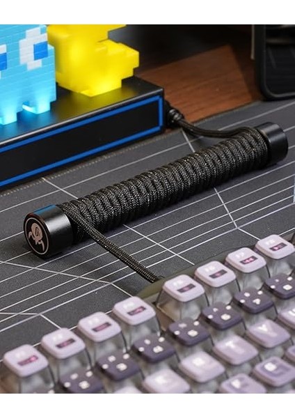 Sarmal Aviator USB To Type-C Mekanik Klavye Uyumlu Oyuncu Kablosu, 1.85M, Siyah fırsatları
