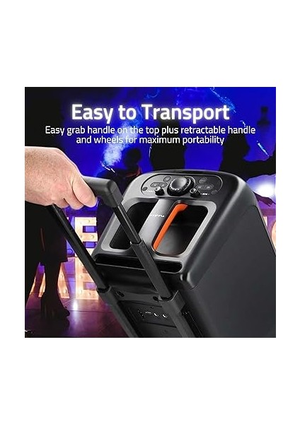 Party Speaker - 240W Taşınabilir Rgb Bluetooth® Hoparlör SPPT2480BK indirimleri