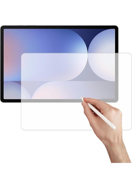 Samsung Galaxy Tab S10 Plus Tablet ile Uyumlu Tablet Paper Like Pencil Destekli Kağıt Hissi Veren Mat Ekran Koruyucu - AL3289