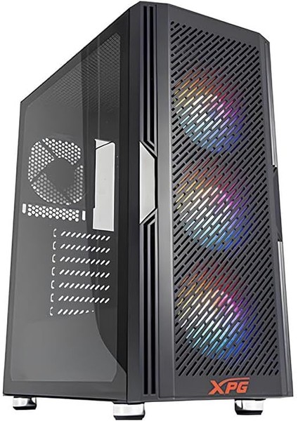 K Mesh Kyber Siyah Kasa, 750W 80+ Gold, Rainbow Aydınlatma