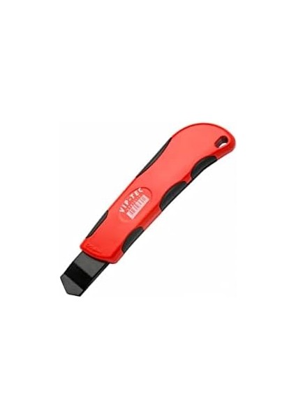 Çift Malzemeli Metal Maket Bıçağı 18 mm Pro (Kırmızı) fiyatları