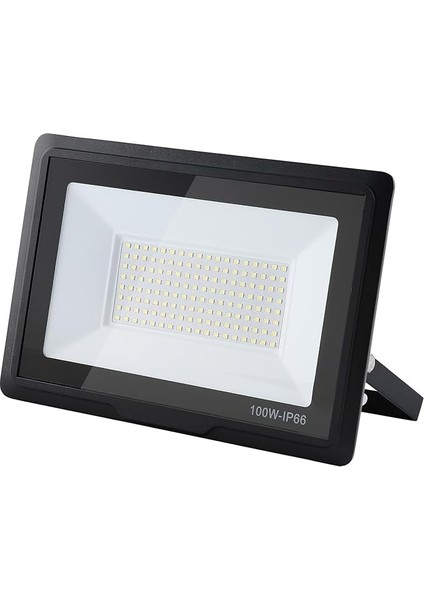 Projektör 30W-400W, Enerji Tasarruflu, Suya Dayanıklı, Uzun Ömürlü Aydınlatma, Bahçe, Dış Mekan, Endüstriyel Kullanım Için (100W)