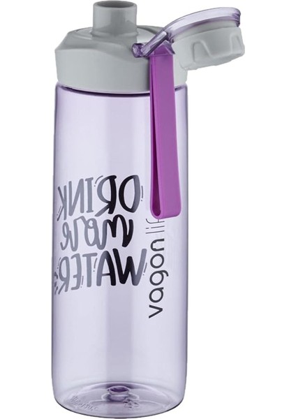 720 ml Çevir Aç Kapak Tritan Su Matarası -Silikon Taşıma Askısı-Süzgeçli- fiyatları